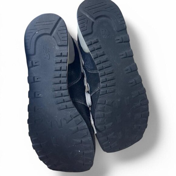 Navy blue and white New Balance Classic 574 Sneakers - Picture 6 of 6